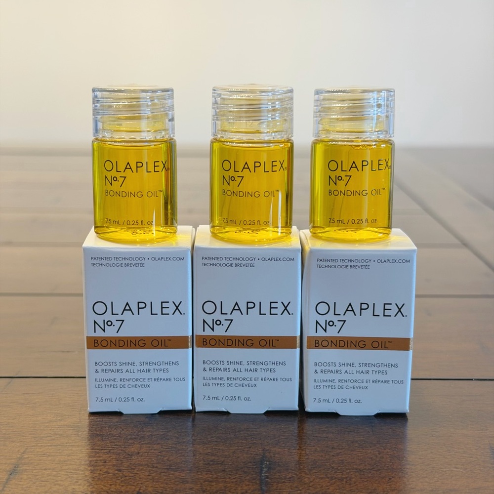 3 * Olaplex No.7 Bonding Oil 7.5ml